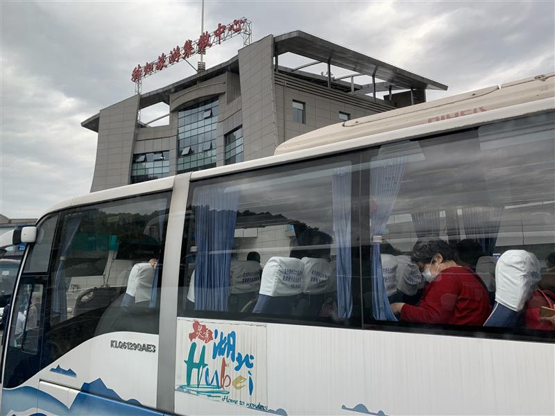 中国 湖北 宜昌 秭归 秭归旅游集散中心 三峡大坝游览车