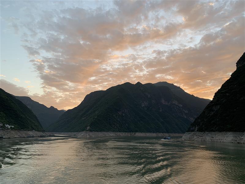 巫山晚霞 巫山晚霞