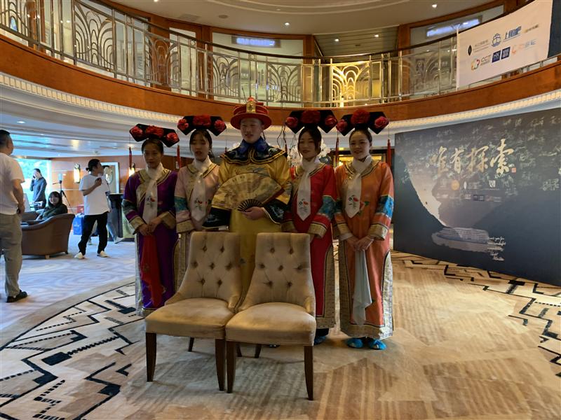长江探索号中国历史服装秀 长江探索号中国历史服装秀