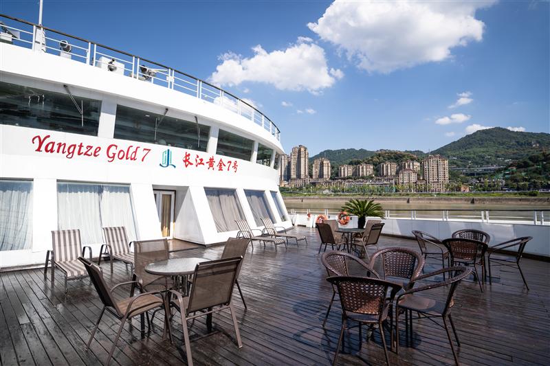 三峽游輪 黃金7號 總統(tǒng)套房 VIP甲板