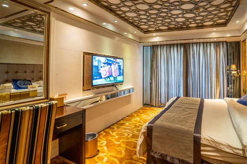 三峽游輪 黃金7號 總統(tǒng)套房 次臥