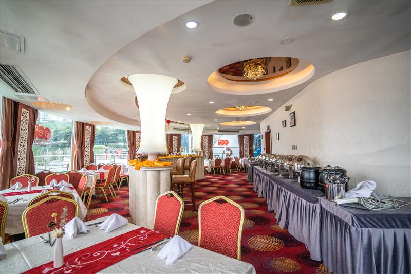 华夏神女2号5楼观景餐厅 华夏神女2号5楼观景餐厅