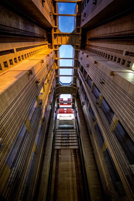 Three Gorges Dam Three Gorges Ship Lift in Yichang, China Three Gorges Dam Three Gorges Ship Lift in Yichang, China