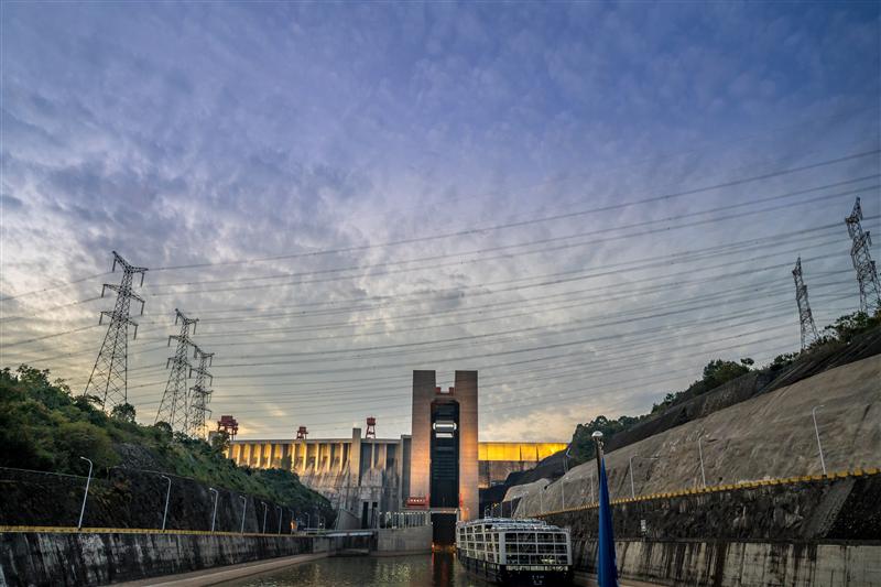 中国 宜昌 三峡大坝 三峡升船机 中国 宜昌 三峡大坝 三峡升船机