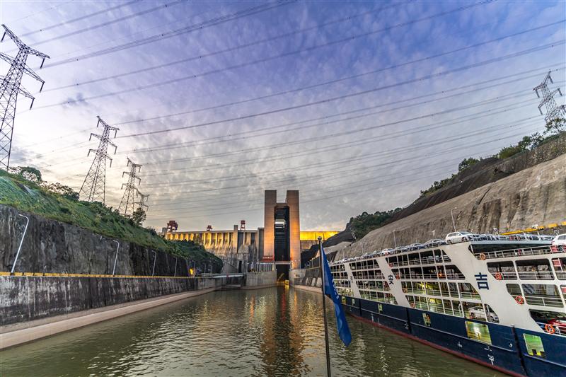 中國 宜昌 三峽大壩 三峽升船機