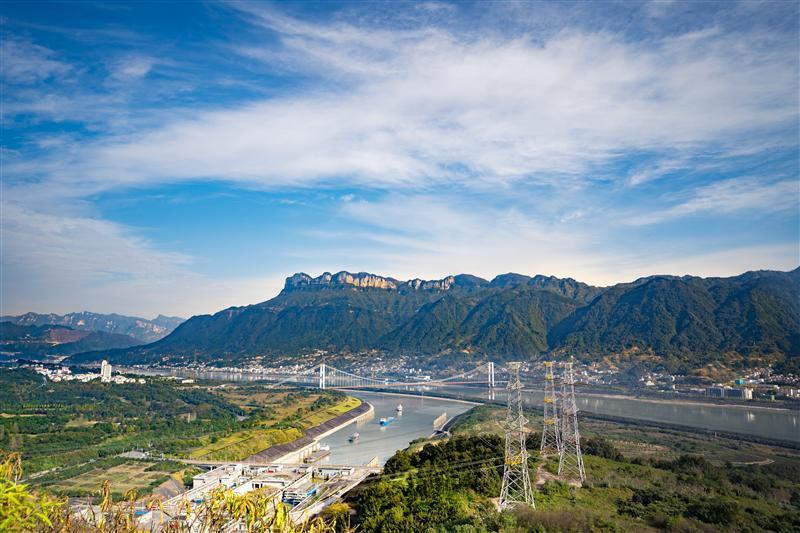 五级船闸毛公山 五级船闸毛公山