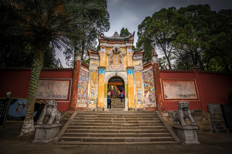 Baidi Temple, Baidi City, Fengjie, Chongqing, China Baidi Temple, Baidi City, Fengjie, Chongqing, China