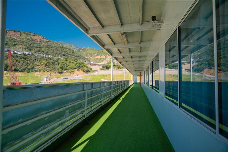 新高湖游轮外弦观景走廊 新高湖游轮外弦观景走廊