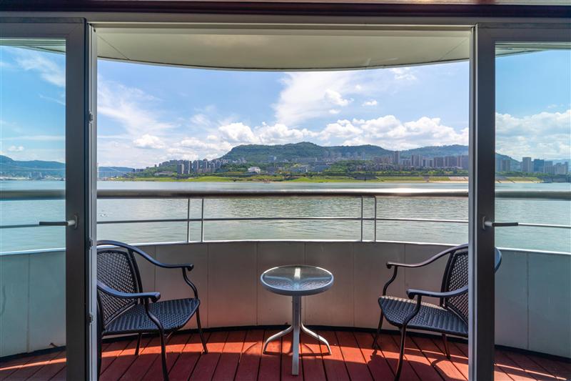 黄金1号行政大床房阳台 黄金1号行政大床房阳台