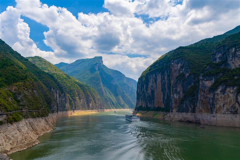 白帝城景區瞿塘峽 白帝城景區瞿塘峽