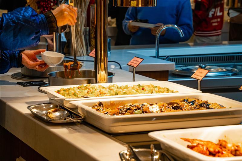 長江叁號春節航次自助餐廳 長江叁號春節航次自助餐廳