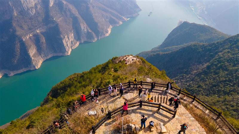 三峽長江叁號神女天路守望臺觀景臺 三峽長江叁號神女天路守望臺觀景臺