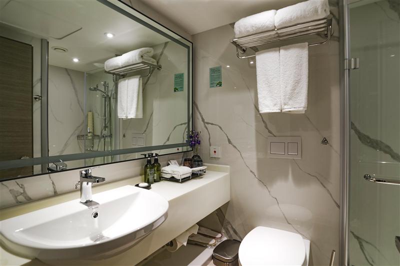 世紀綠洲陽臺大床房淋浴間 世紀綠洲陽臺大床房淋浴間