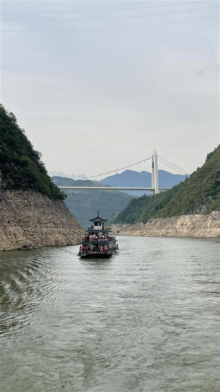 三峡游轮三峡风景小三峡 三峡游轮三峡风景小三峡