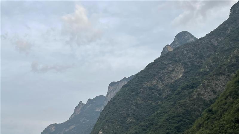 长江印象神女峰远望 长江印象神女峰远望