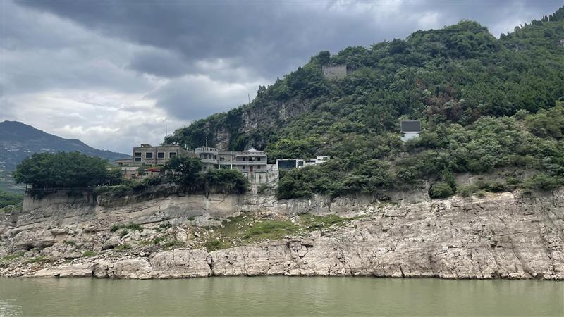 三峡游轮三峡风景瞿塘峡白帝城 三峡游轮三峡风景瞿塘峡白帝城