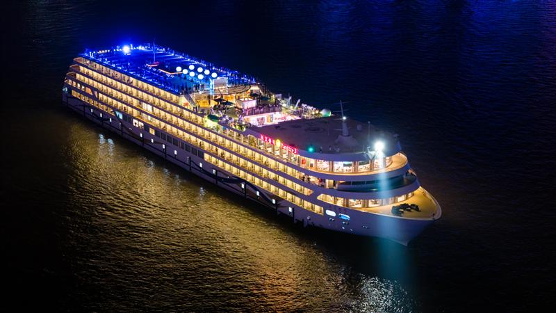 三峡武汉夜景长江叁号 三峡武汉夜景长江叁号