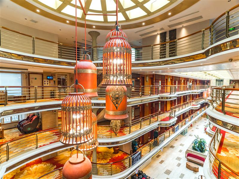 三峽朝天門碼頭黃金5號中庭大堂 三峽朝天門碼頭黃金5號中庭大堂