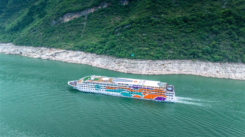 长江奇迹航拍巫峡 长江奇迹航拍巫峡