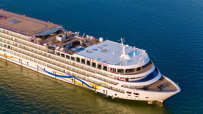 三峡奉节港长江叁号航拍 三峡奉节港长江叁号航拍