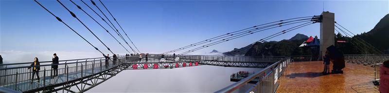 奥陶纪 云端廊桥全景 奥陶纪 云端廊桥全景