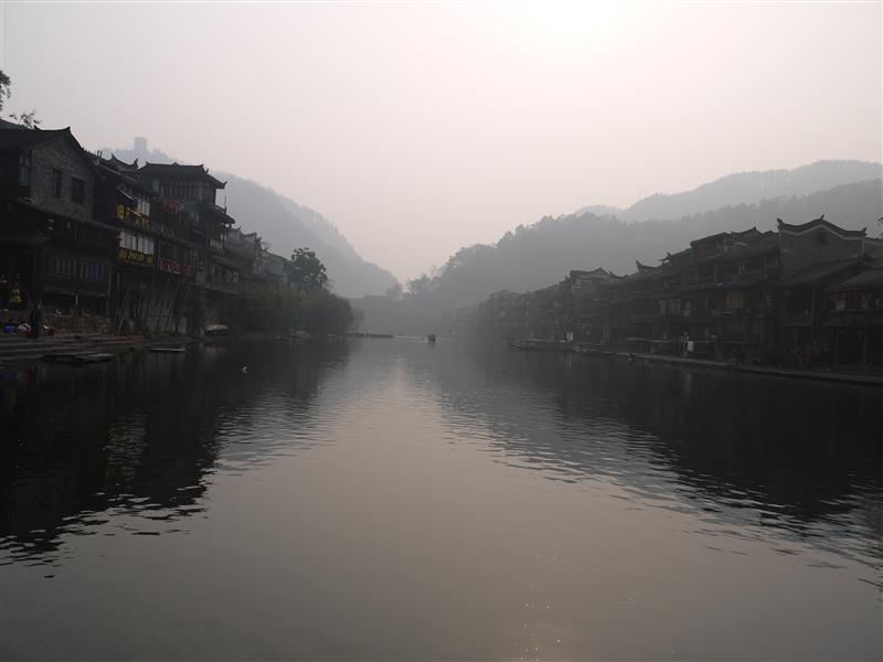 中国 湖南 凤凰古城 沱江 