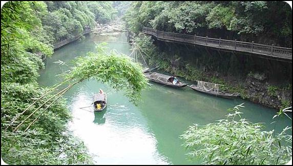 长江三峡 三峡人家 夏天
