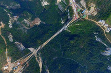 张家界大型山水实景演出《天门狐仙》