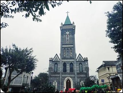 重慶 兩江影視城 民國街 冬天 劉鴻