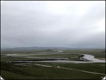 四川 若爾蓋縣 唐克鄉 黃河九曲第一灣 夏季 袁銀月