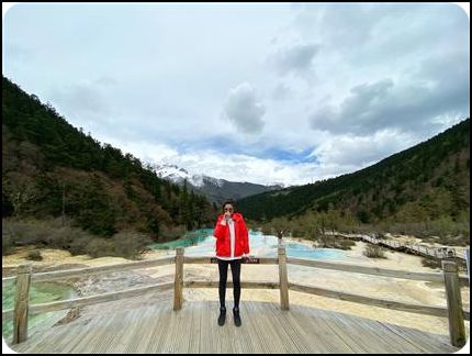 四川 黃龍 五彩池 夏季 袁銀月