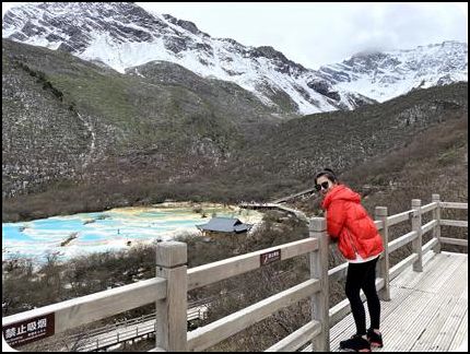 四川 黃龍 五彩池 夏季 袁銀月