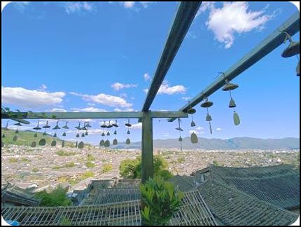 云南 麗江古城全景 陳思宇