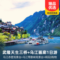 重庆到重庆旅游_武隆天生三桥、乌江画廊一日游