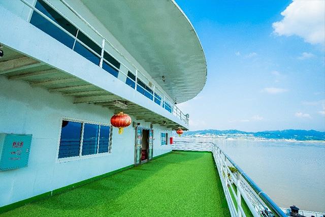 New high lake cruise Cruise-Outer string viewing corridor