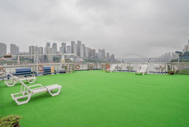 凱蒂號遊輪甲板