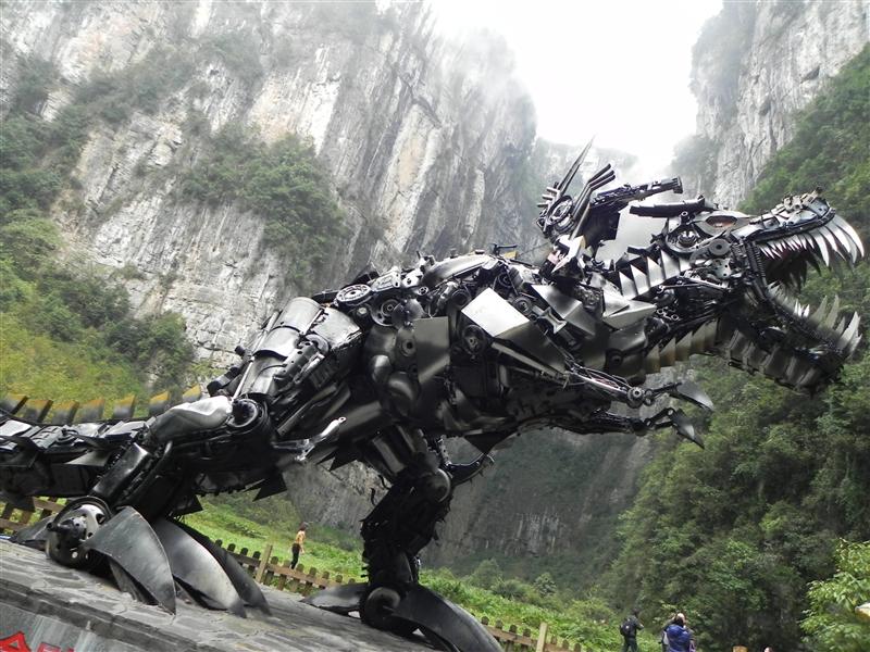 重慶 武隆 天坑三橋 變形金剛 