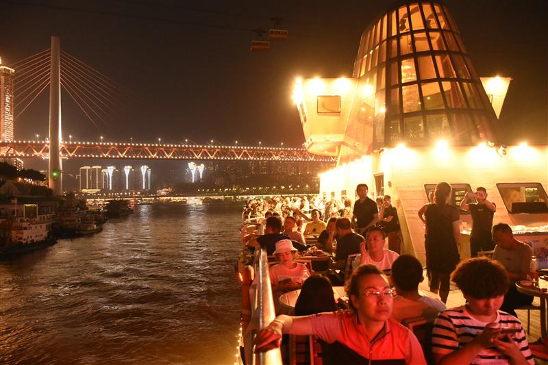 Chongqing Night View, Two Rivers Cruise, Chongqing Two Rivers Tour, Night View