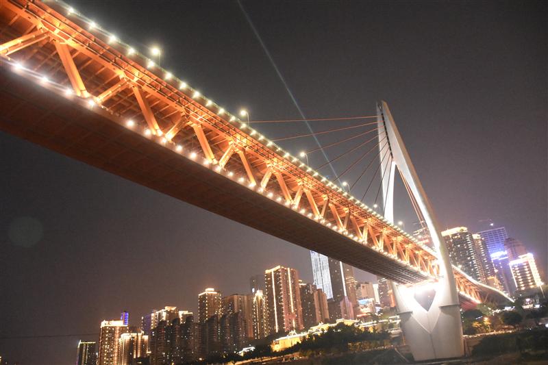 重庆夜景两江游船  