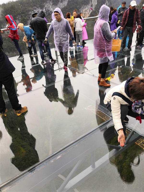 中国 武隆 玻璃眺台 春天 胡昭勇