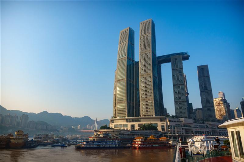 朝天門碼頭早晨