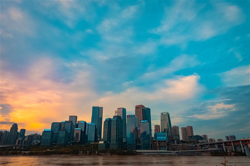 中国 重庆 江景  