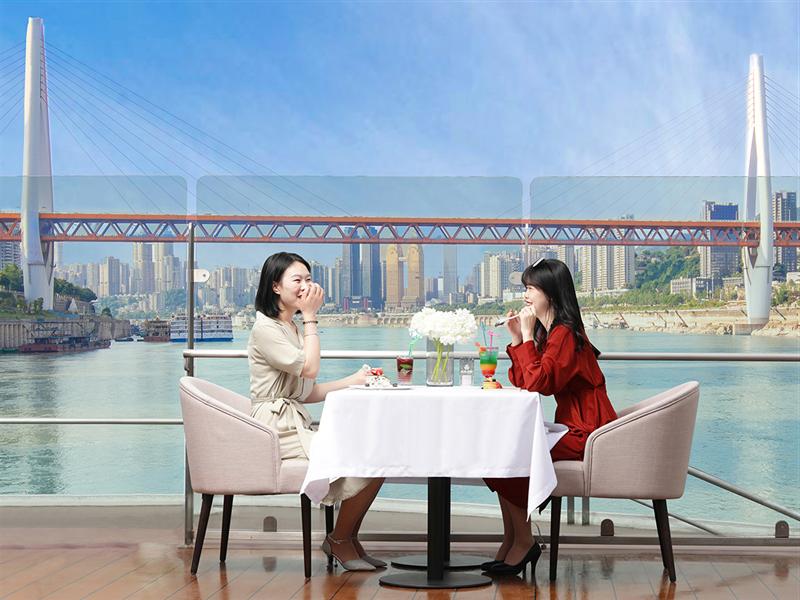 三峡游船 世纪游轮 自助餐