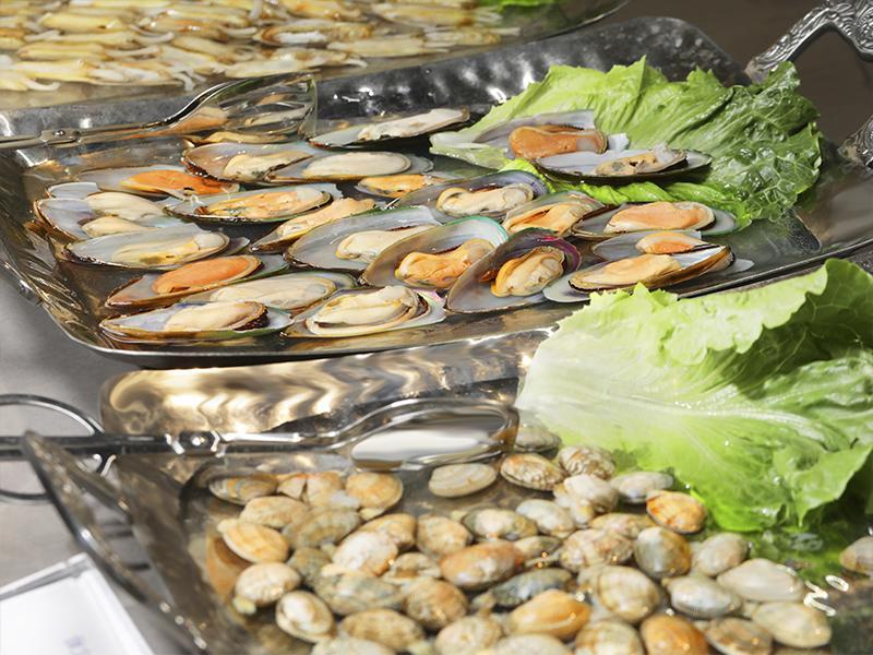 世纪游轮自助餐