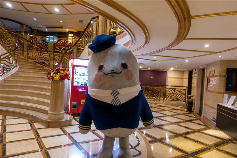 黄金8号游轮前台图片