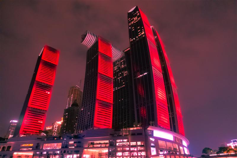 中国 重庆 重庆夜景  