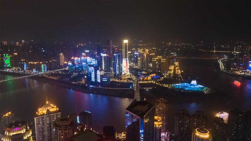 中国  重庆夜景  