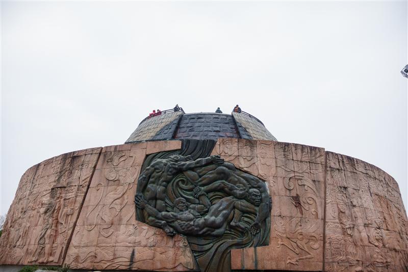 Tanziling Observation Deck of Three Gorges Dam in Yichang, Hubei, China