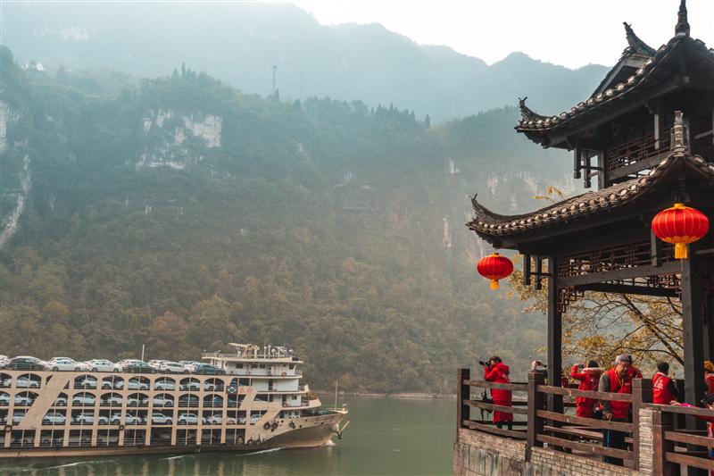 中国 湖北 宜昌 三峡人家 