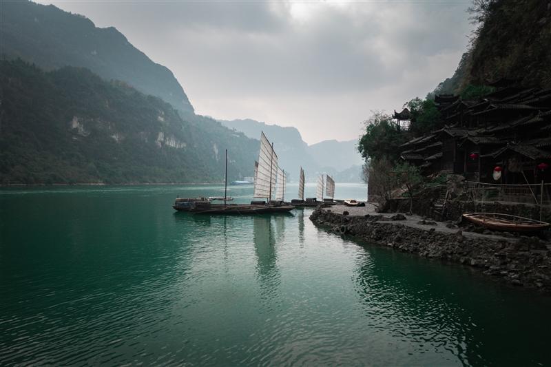 中国 湖北 宜昌 三峡人家